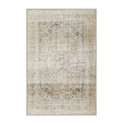 Tapis oriental beige / noir Mackie
