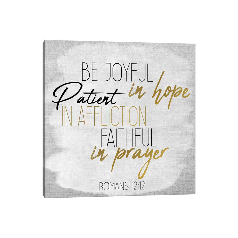 Be Joyful Square by Kimberly Allen - Wrapped Canvas Gallery-Wrapped Canvas Giclée, 93.98cm H x 93.98cm W
