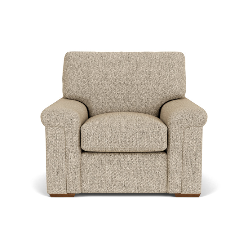 Chaise et demi de l 41 po, Polypropylène beige / oléfine