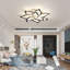 Izzabella 10-Light 85cm Acrylic LED Flush Mount