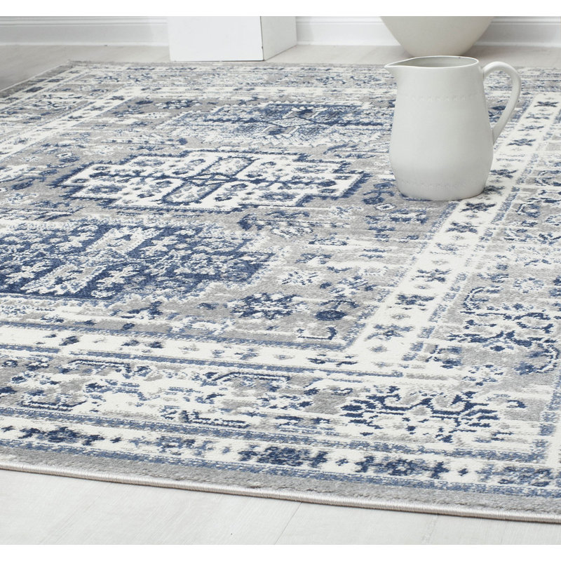 Gabriel Vintage Inky Sundara Area Rug, Rectangle 8' x 10'