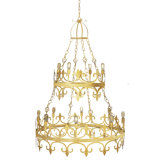 Venetian 12 - Light Candle Style Tiered Chandelier