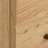 L-Shaped Desk, Brown finish