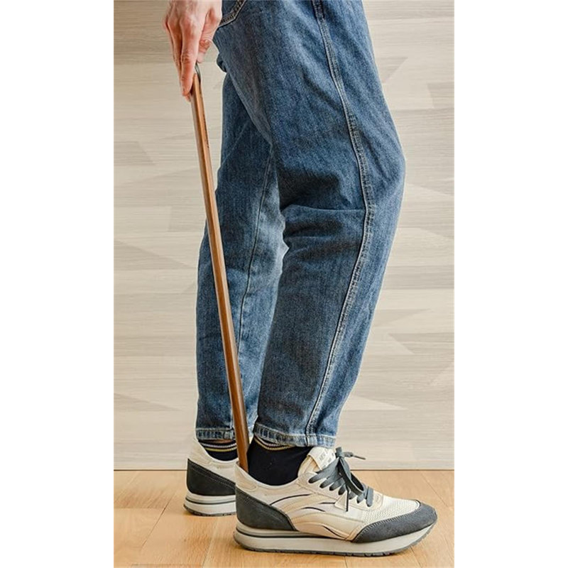 Long Handled Wooden Shoehorns