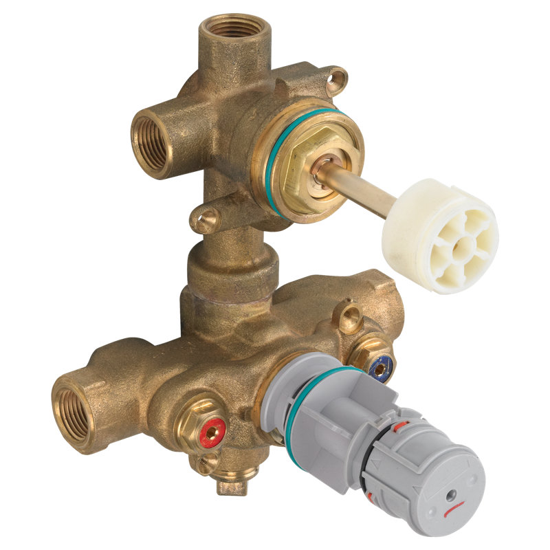 Double Handle Thermostat Rough Valve