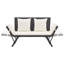 Garden Bench with Cushions 176 cm Poly Rattan Dining Seat-1806067610-1806067611