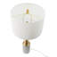 15 po x 15 po x 30 po avec lampe de table en métal