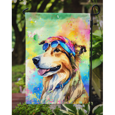 Drapeau de jardin Hippie Dawg