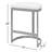 Joss & Main Huntington White Counter Stool