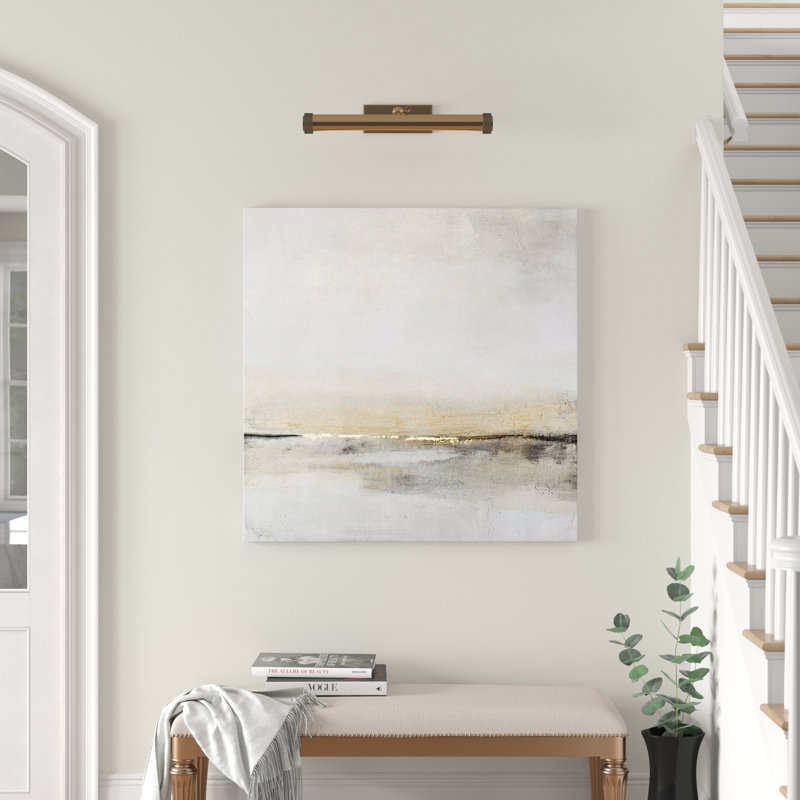 «Horizontal Flow I» par Tim O'Toole - reproduction d'art sur toile, Toile tendue, H 48 po x l 48 po, Sans cadre