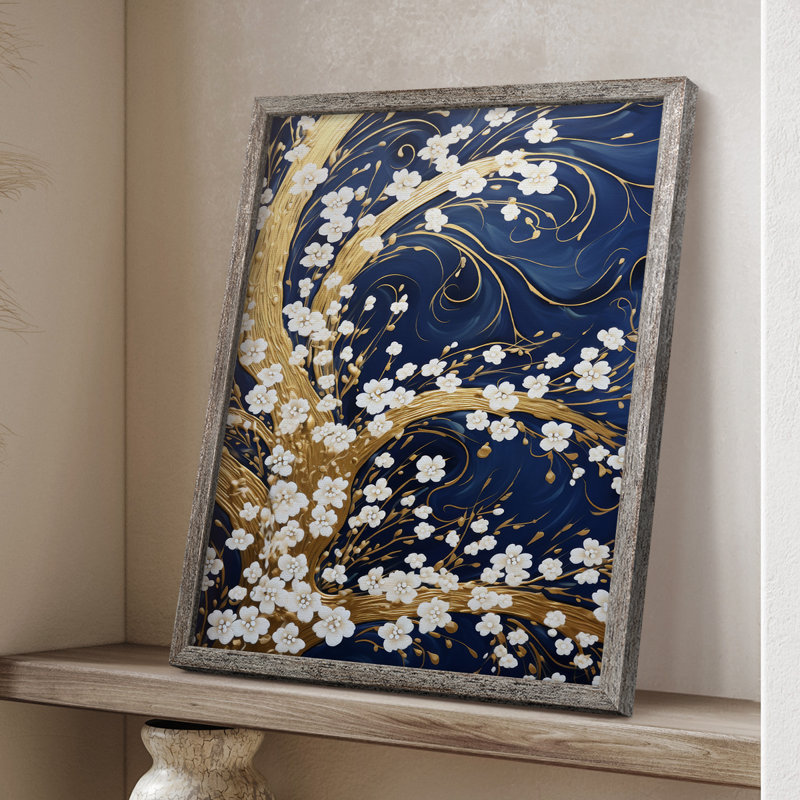 «LANDSCAPES Series CXLVII», reproduction encadrée - bois massif, H 21 po x l 17 po