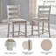 Tabouret de comptoir 24 po Somerville