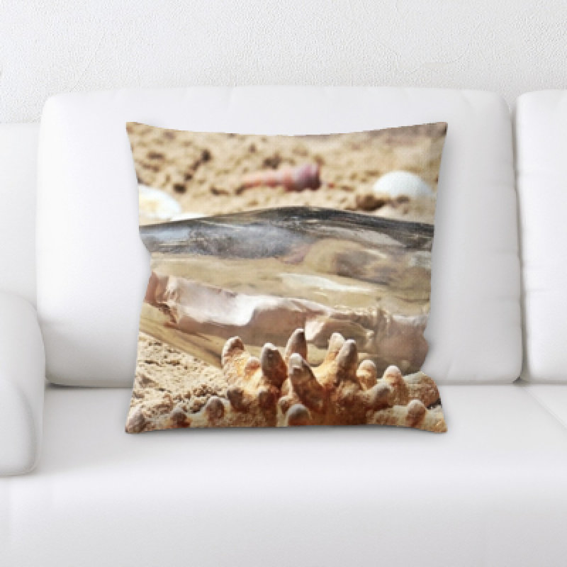 Desert Microsuede Reversible Throw Pillow