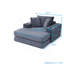 Canapé-lit modulaire 3-en-1 surdimensionné de 52,4 po de style nuage et confortable, parfait pour la détente et une utilisation polyvalente-1178223746