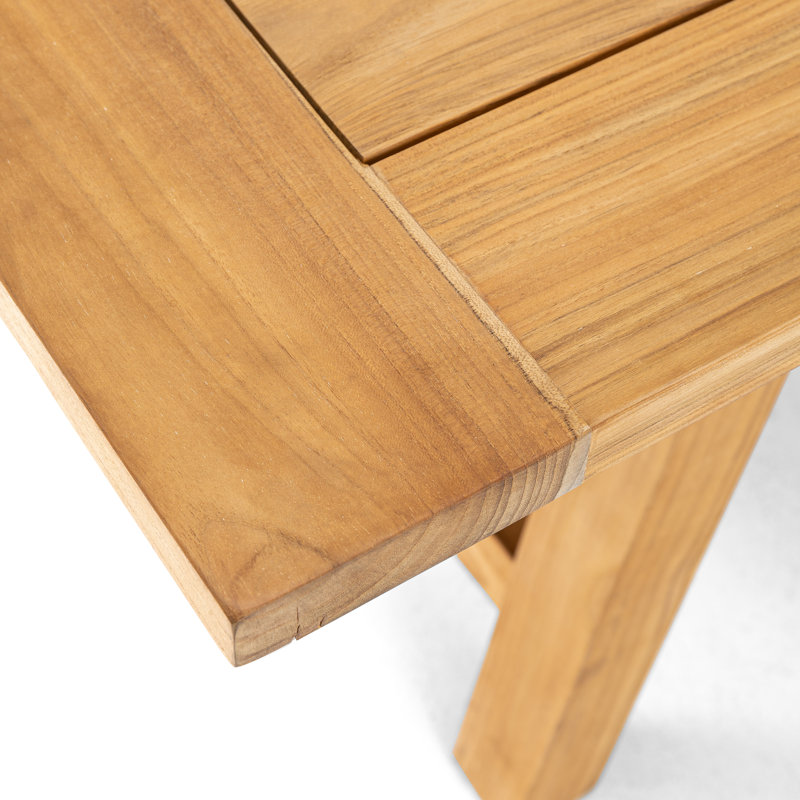 Truss Outdoor Teak Dining Table