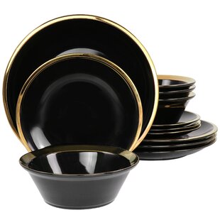 Wayfair, Black Dinnerware, Up to 65% Off Until 11/20