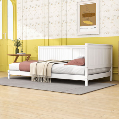 Twin Size Wooden Daybed with Slats