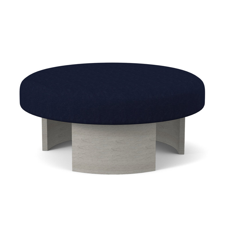 Repose-pieds Eclipse, Bisque, Bleu royal structurel