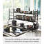 Yamazaki Home Tower - Tablette de cuisine / étagère de cuisine / étagère de cuisine / comptoir / acier inoxydable-46492013
