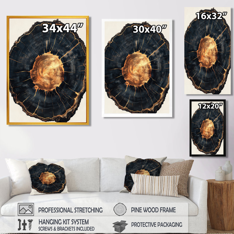 Gonnelli - Paysages, impressions d'art mural, H 40 po x l 30 po, Toile tendue, Ne s’applique pas