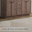 Ensemble de meuble-lavabo double 48 po avec plateau en résine Jadaya, assemblage requis-58396729