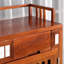 Armoire à chaussures pratique en bois massif