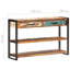 Lachlan 120cm Solid Wood Top Console Table
