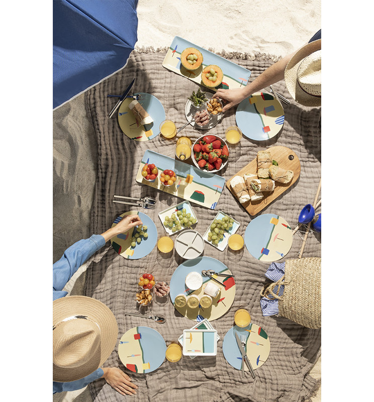 Destination Mer Porcelain Dinner Plate