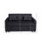 Sleeper Sofa Bed With Storage Pockets And 2 Pillows-2083052359