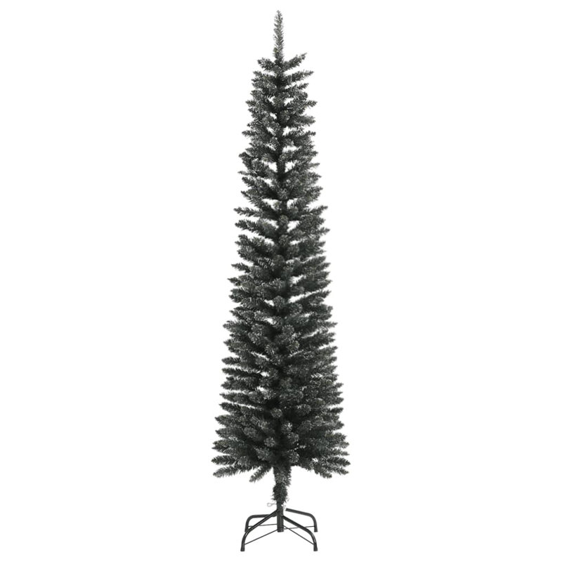 Arbre de Noël artificiel avec sapin vert, H 70,9 po, Non pré-éclairé