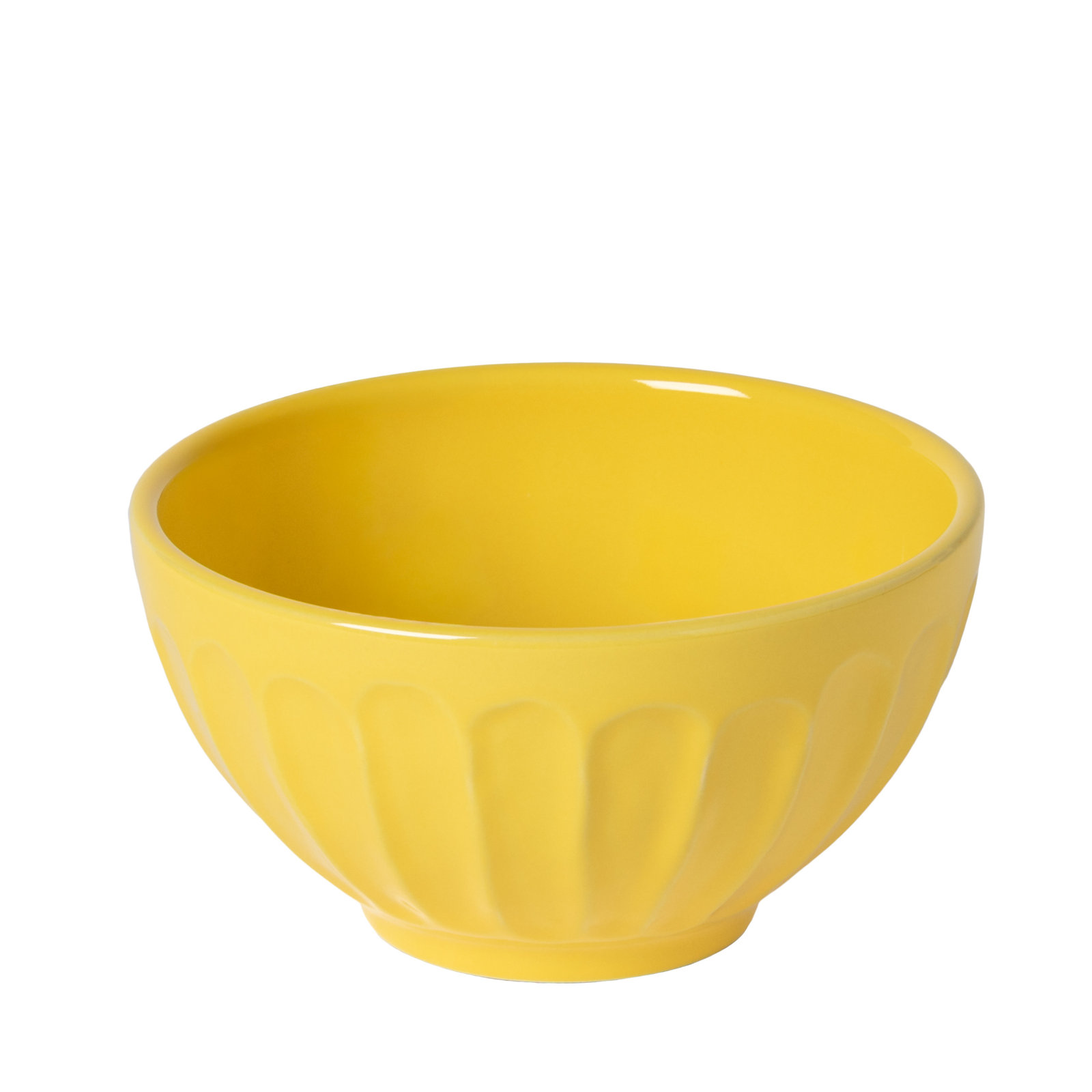Latte Bowls Latte Bowls, Yellow Chamomile