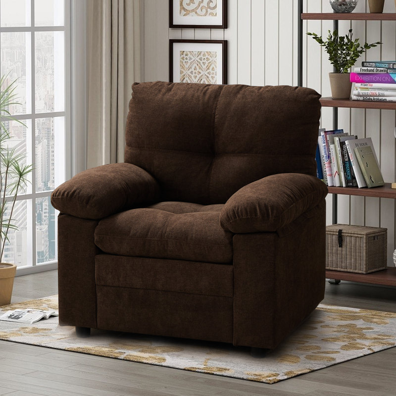 Fauteuil Markan, Brun