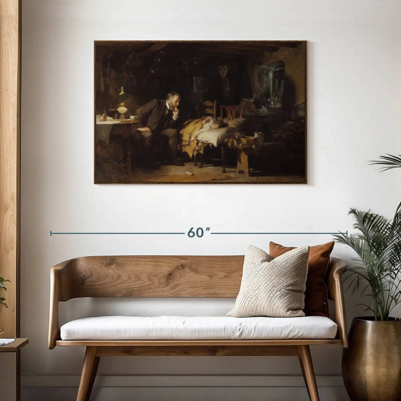 The Doctor, Cadre flottant noyer, 43 po x 29 po