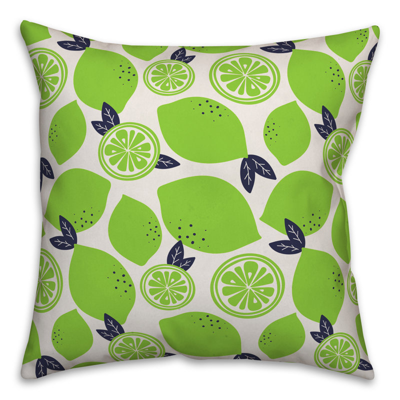 Outdoor Throw Pillow, Polyester/Polyfill, 16" x 16"