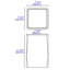 Contenant de rangement pour salle de bain