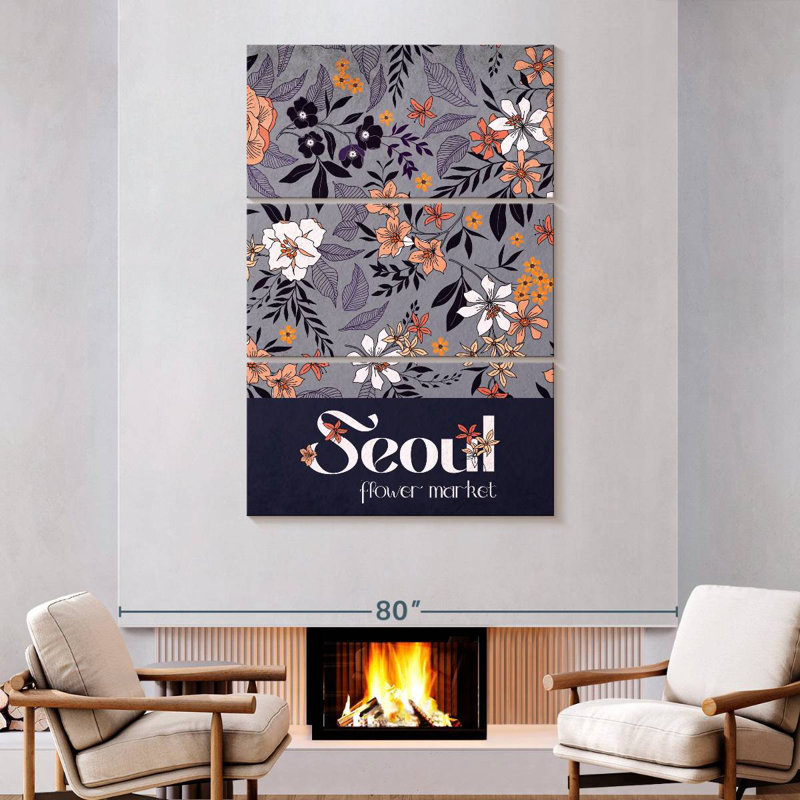 Affiche Harnek Séoul, H 74 po x l 48 po