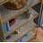 Bookcase, Brown finish
