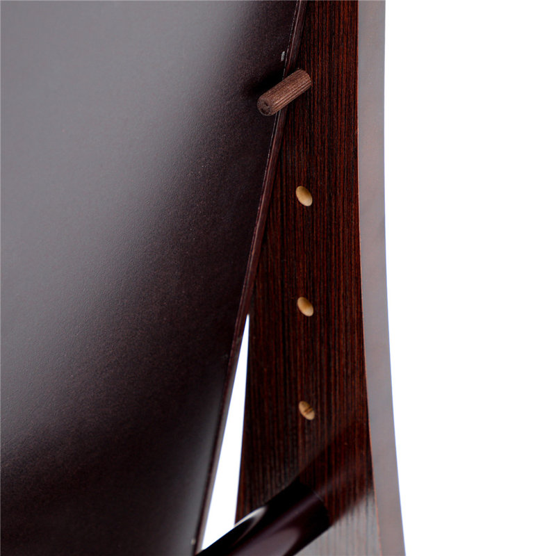 Armoire à bijoux avec miroir Alysen, Brun