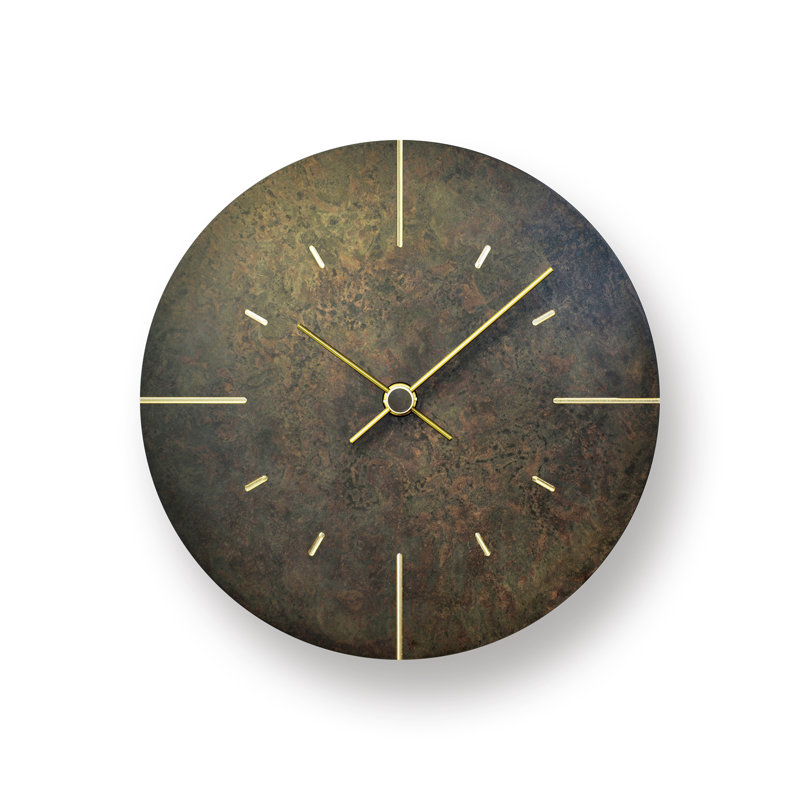 Josepha Metal Wall Clock, Black