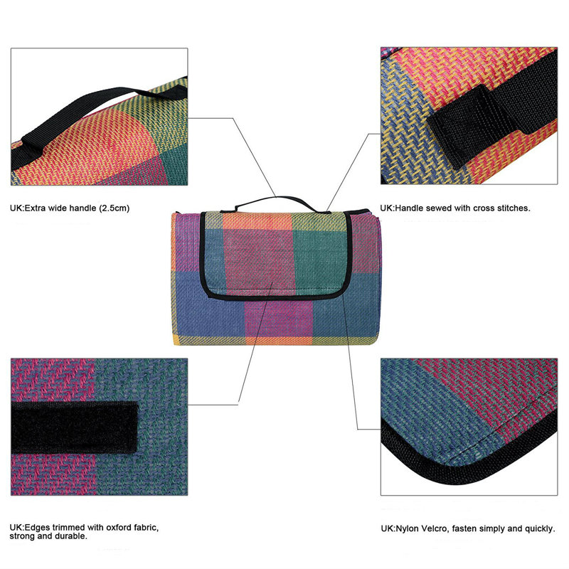 Large Outdoor Picnic Blanket