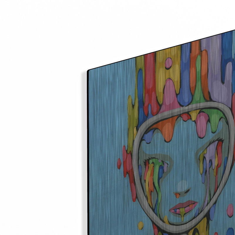 Trinx «Spectrum In Retrograde» par Ric Stultz, art mural en métal,
