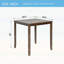 Table de salle à manger élégante, parfaite pour les petits espaces-130196275-130196276