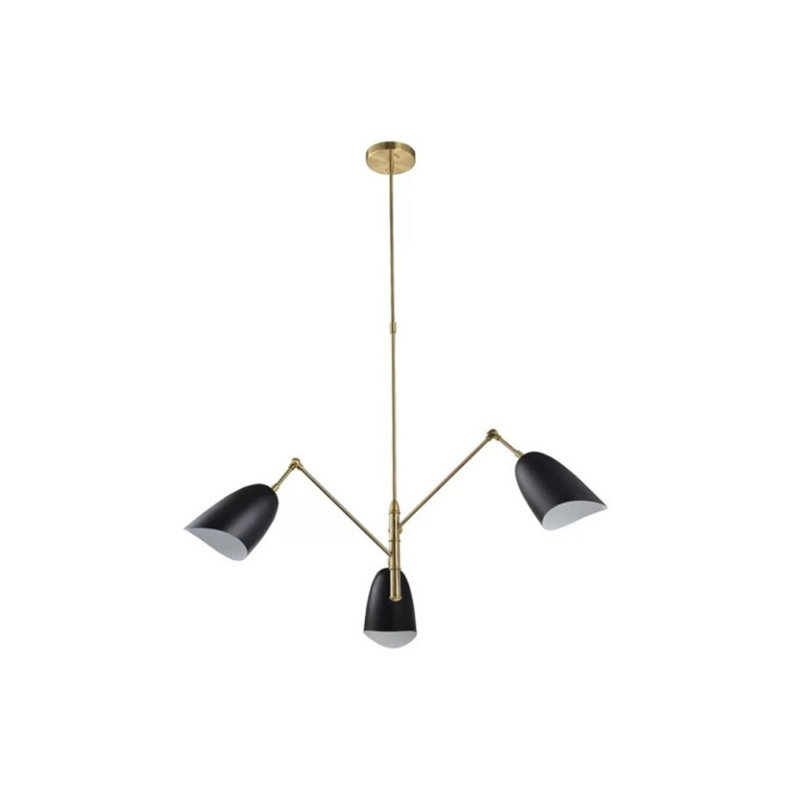 Lustre géométrique à 3 lumières Northome, L 41 po x P 41 po