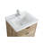 Fredric 24 " W Freestanding Standard Free Standing 1 Single Vanity Bathroom Vanity With Porcelain Top