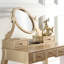 Ensemble coiffeuse et tabouret en bois-927754643