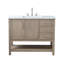 Meuble-lavabo simple 42 po avec plateau en pierre reconstituée Stratford-715260588