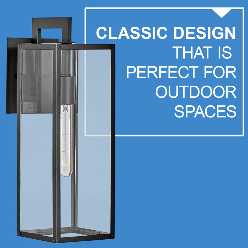 Max 1 - Light Outdoor Wall Lantern, 25" H x 7" W x 10.5" D, Burnished Bronze