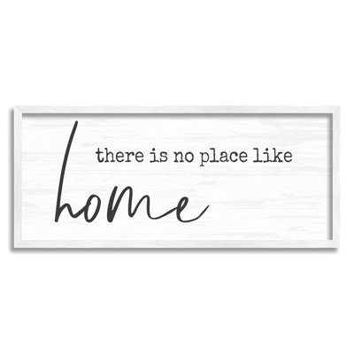 " No Place Like Home Phrase " by Anna Quach