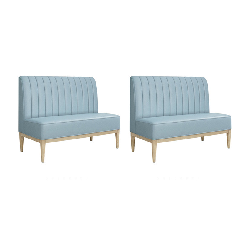 Bancs de restaurant Nordic Modern Cafe, Bleu poudre