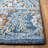 Muhsin Hand Tufted Wool/Cotton Ikat Rug in Navy/Yellow-1798211151